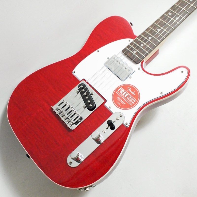 Squier by Fender Affinity Series Telecaster FMT SH Crimson Red Transparent〈スクワイア フェンダー〉