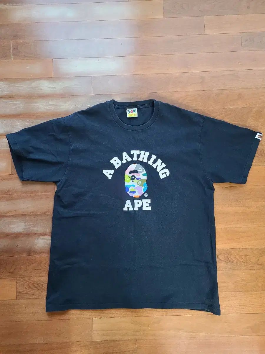 【雷市場（ポンジャン）商品韓国直送】 A BATHING APE(アベイシングエイプ) 半袖 xxl 2xl black