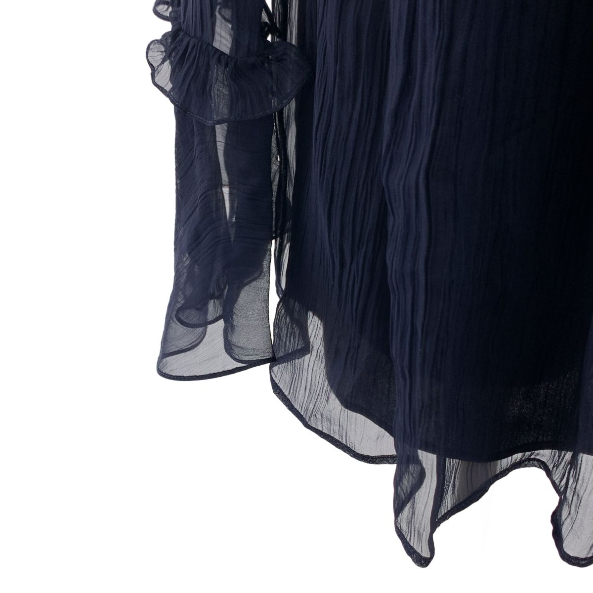 美品】 GUCCI / グッチ | 657801 / silk 100％ / シルク フリル