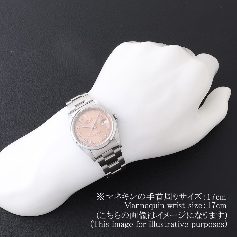 ROLEX ロレックス デイトジャスト 16200 ピンク ローマ 3列