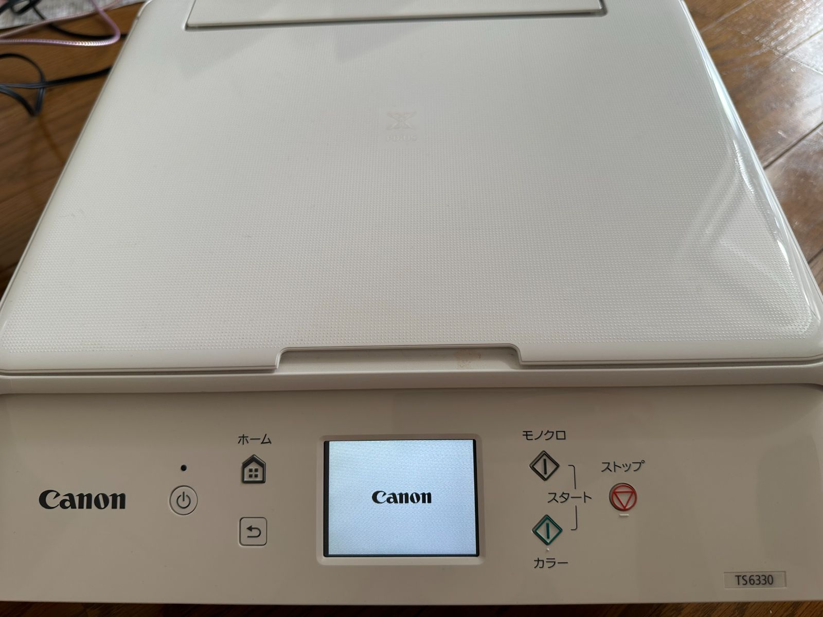 印刷枚数102枚 Canon キャノン プリンター TS6330 ホワイト 印刷枚数102枚 Canon キャノン プリンター TS6330 ホワイト