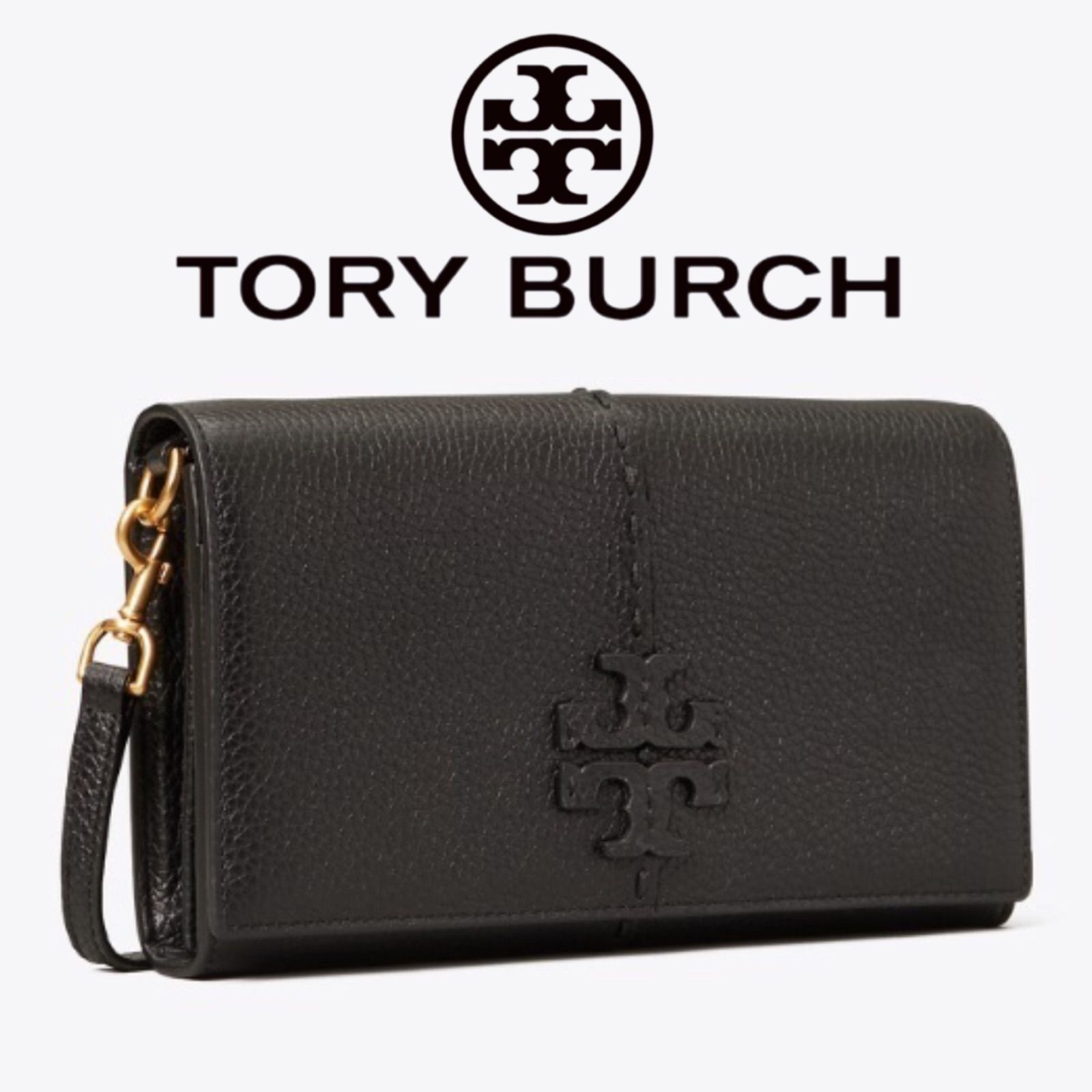 新品】TORY BURCH MCGRAW WALLET CROSSBODY - Attrait shop - メルカリ