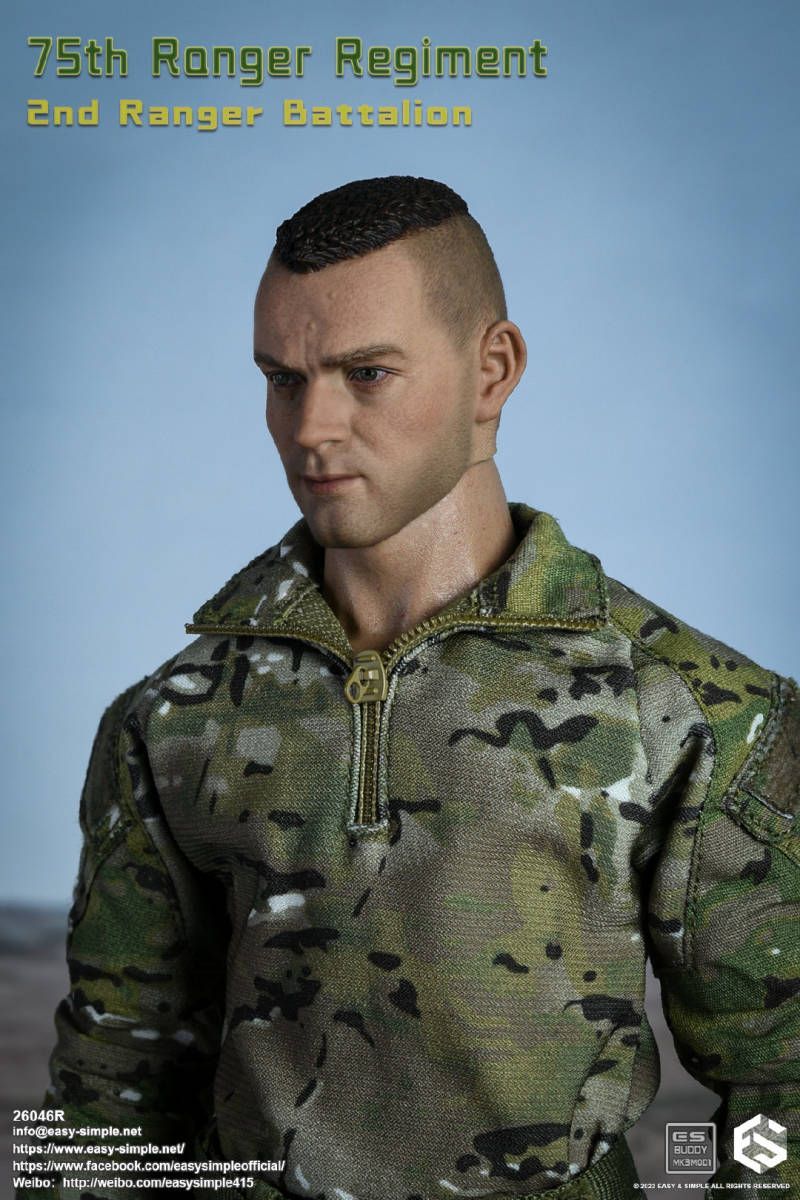 EASY&amp;SIMPLE 1/6 メリカ陸軍 第75レンジャー連隊 Amazon.co.jp: EASY&SIMPLE 1/6 メリカ陸軍 第75レンジャー連隊
