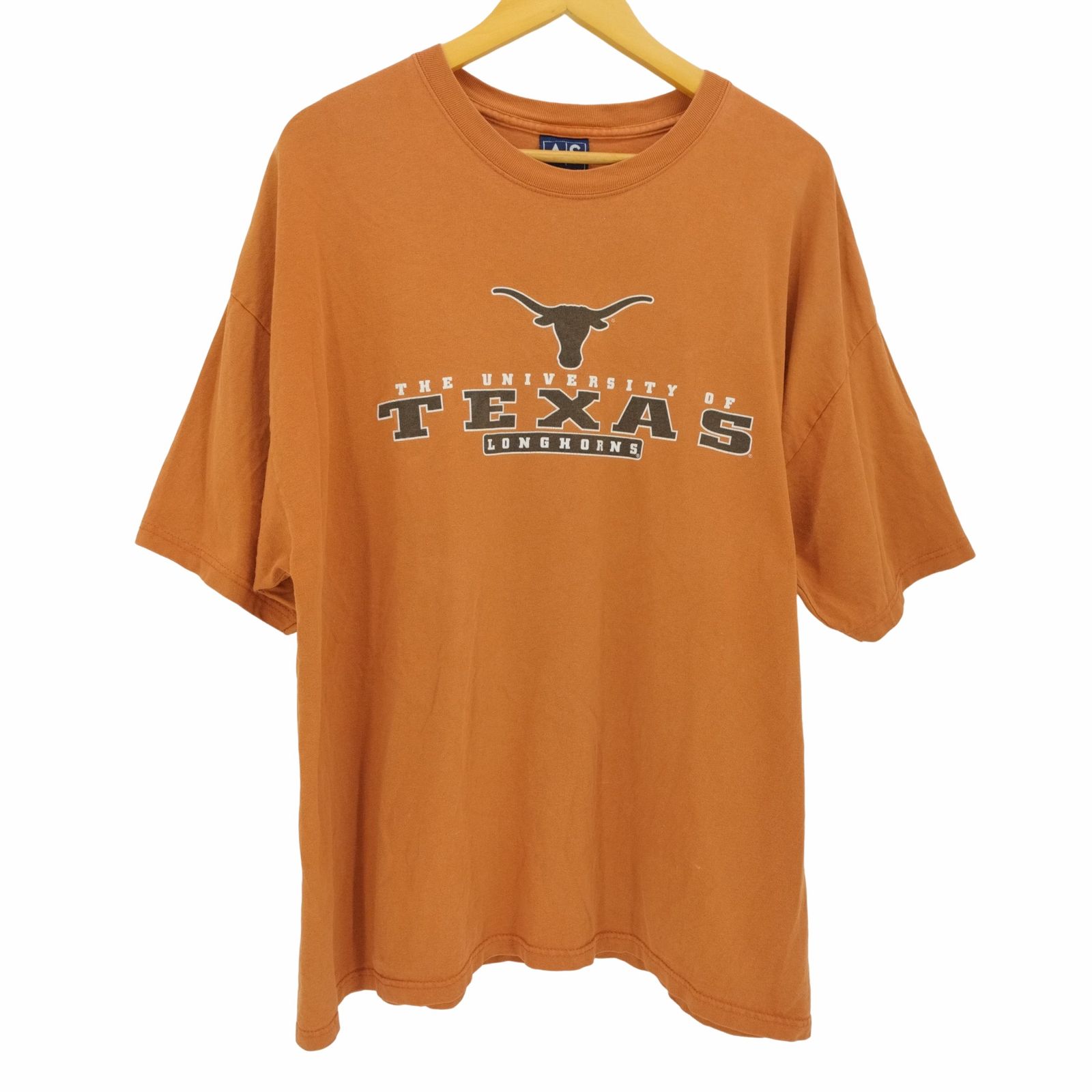 ユーズドフルギ USED古着 {{AS SPORTS}} TEXASUNIVERSITY プリント Tシャツ メンズ  2XL