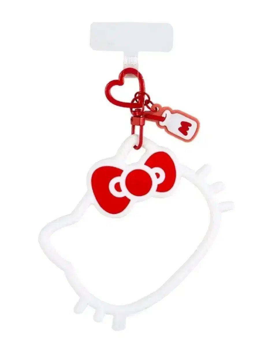 hello kitty(ハローキティ) シリコン マルチリング ストラップ