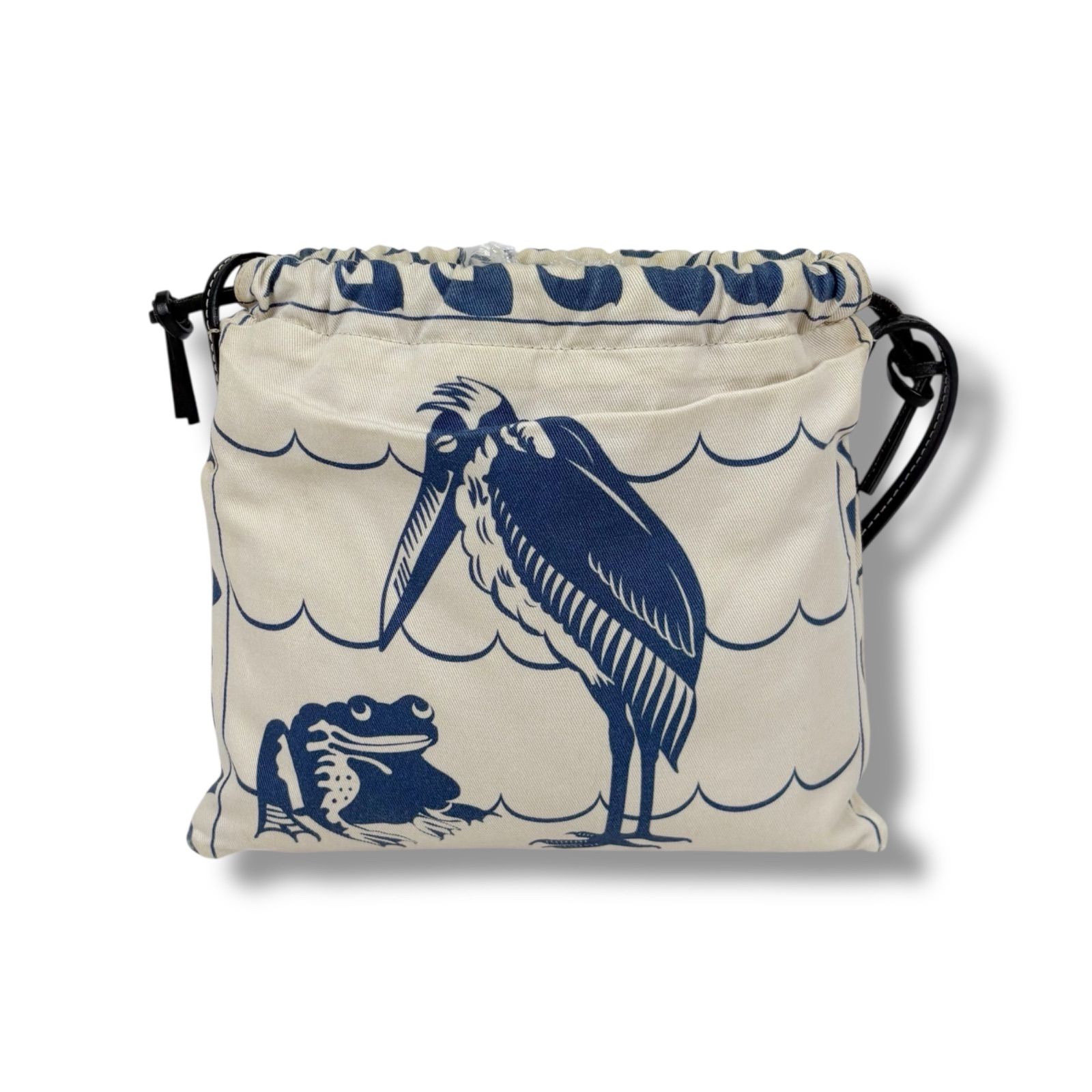 LOEWE アクセサリーポーチ アナグラム ワンショルダー キャンバス ロエベ 中古・古着通販】LOEWE (ロエベ) アナグラム カットアウト