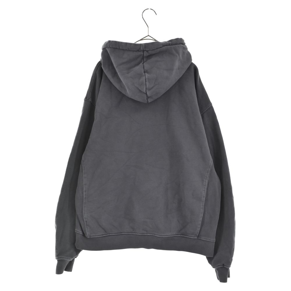 KITH (キス) 20AW WILLIAMS III HOODIE OVERDYE KH2559 ウィリアムズ フーディ  ボックスロゴプルオーバーパーカー チャコールグレー - メルカリ