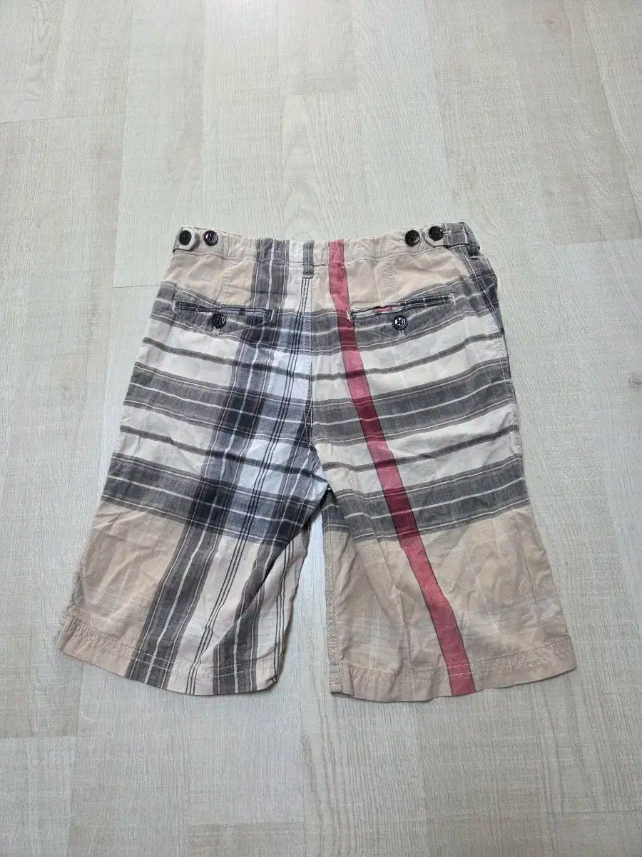 BURBERRY CHILDREN プリーツスカー チェック グレー 10Y BURBERRY