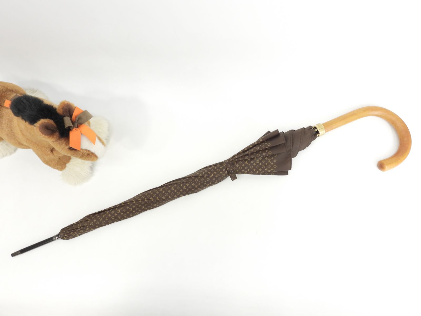 ルイヴィトン 傘 M 70107 モノグラム アンブレラ大 雨傘 4