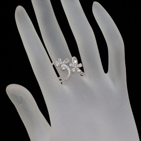 新品 ダイヤモンド リング 0.46ct Pt900 プラチナ ダイヤモンド リング9号 Pt900 0.04ct刻印 総重量3.4g 楽天