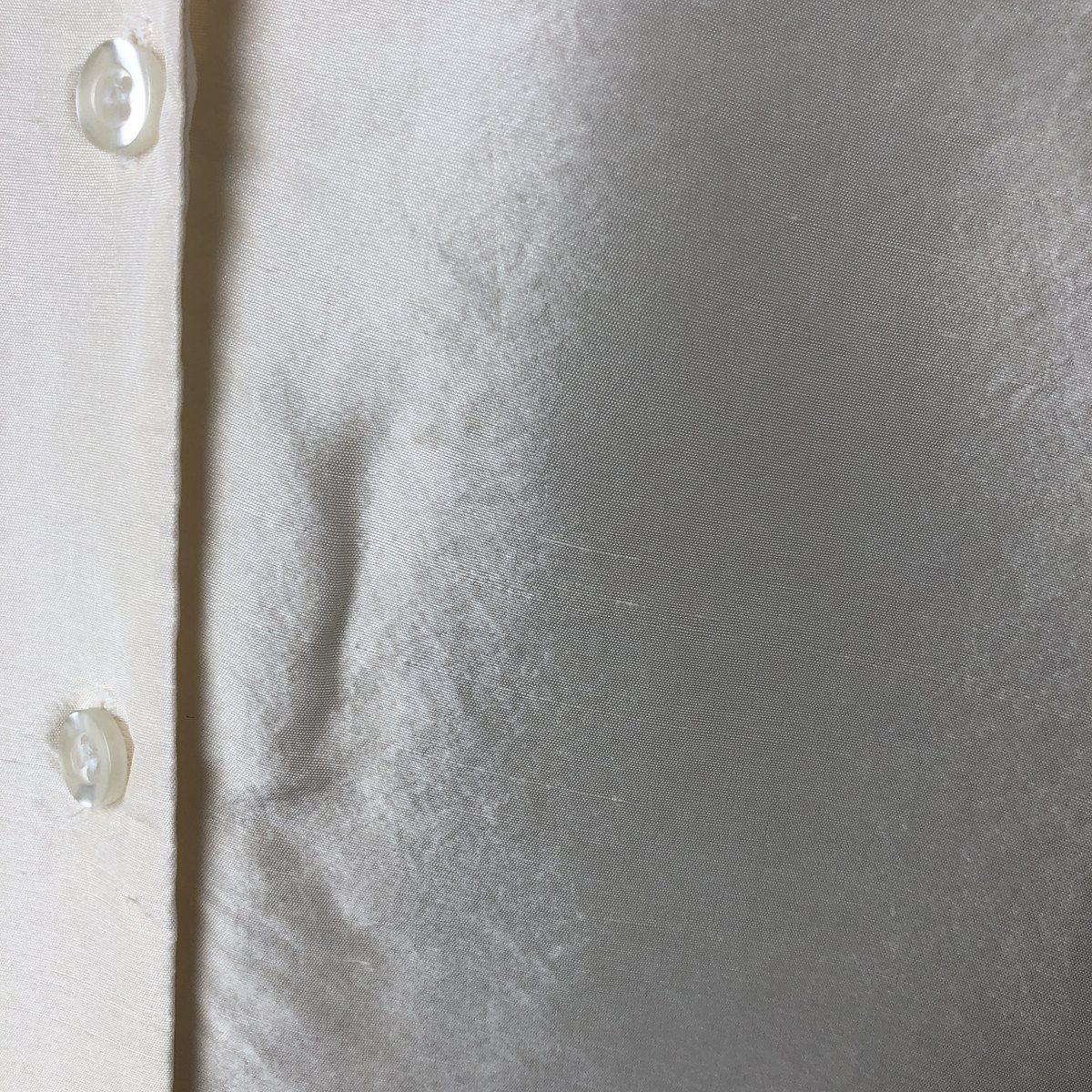古着 PETER MARTIN スキッパーカラー 長袖 シルクシャツ