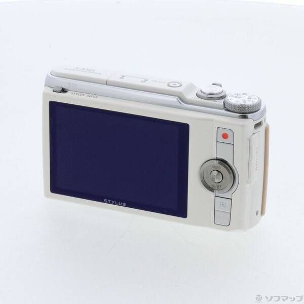 【ジャンク品 OLYMPUS】STYLUS SH-60 ホワイト デジタルカメラ Olympus Stylus SH-60 Point & Shoot digital camera *White