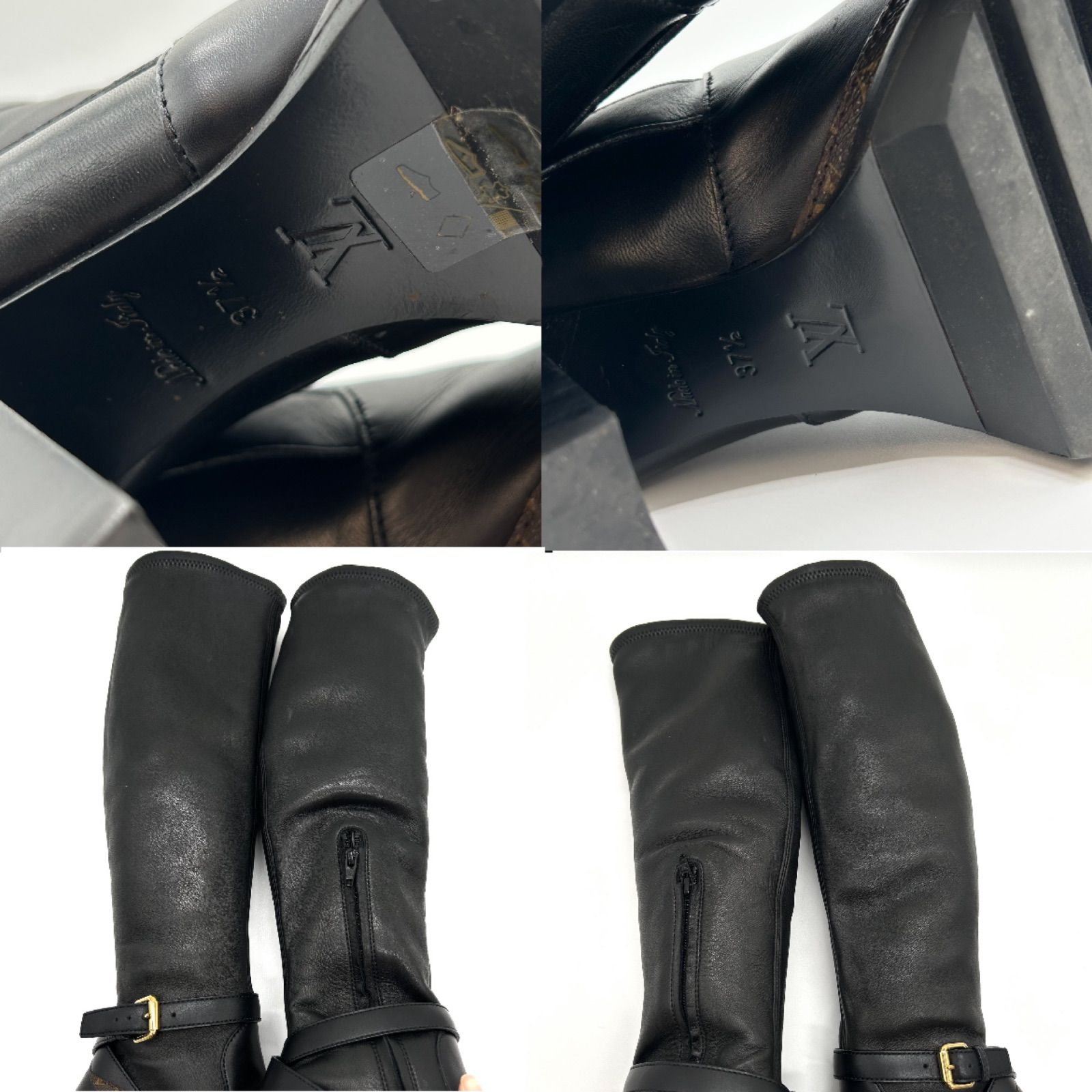 ルイヴィトン ロングブーツ