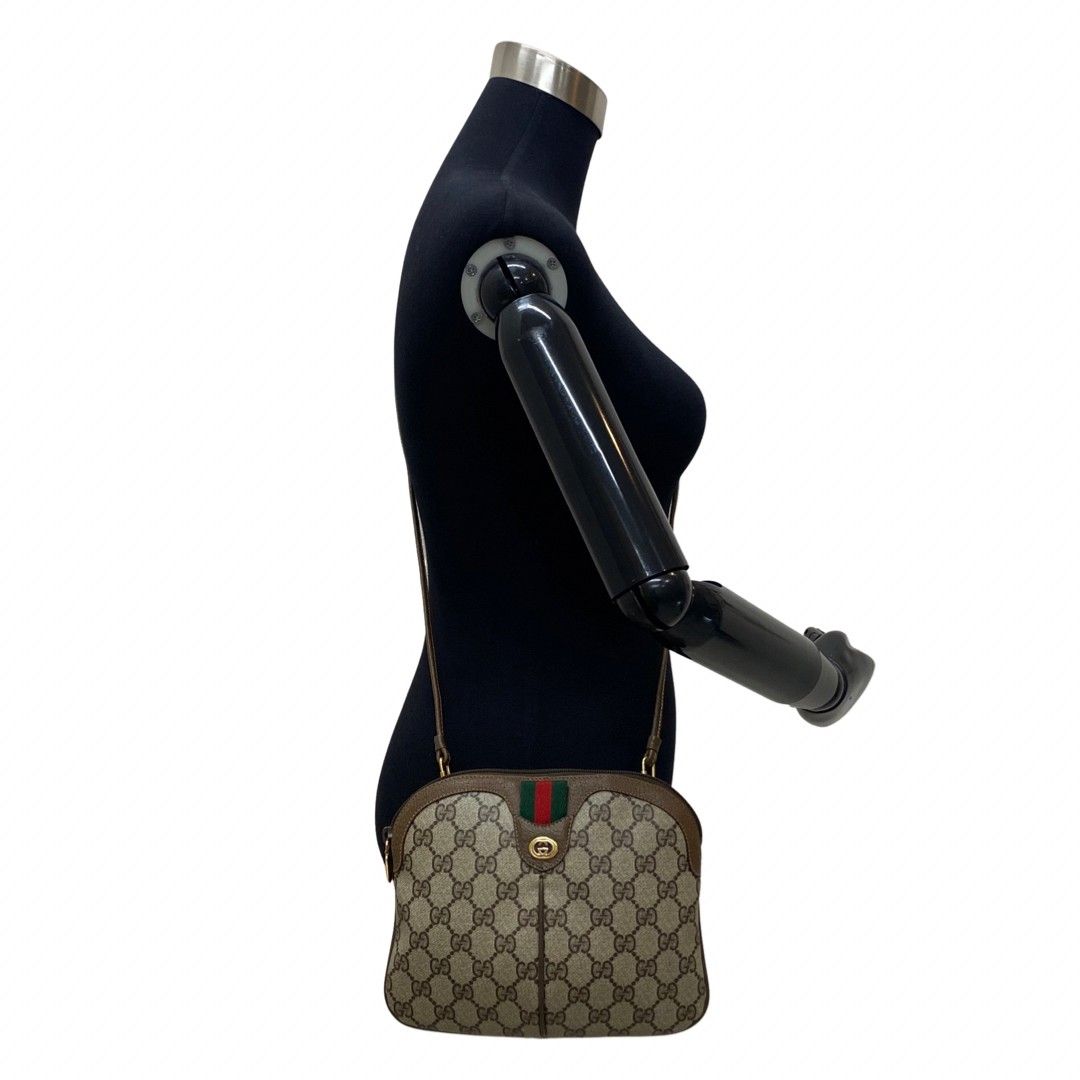 極 美品 GUCCI グッチ オールドグッチ ヴィンテージ シェリーライン GG