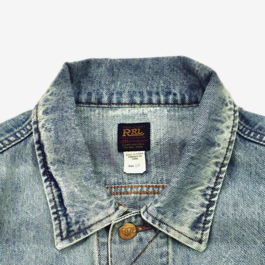 新品 RRL 1950s.LEELAND DENIM TRUCKER JACKET - メルカリ