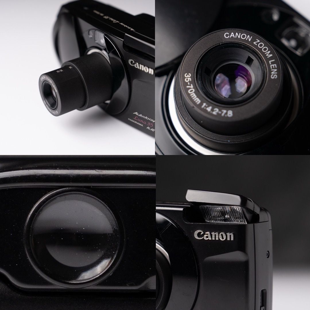 動作確認済み】Canon Autoboy luna 35 フィルムカメラ レトロカメラ