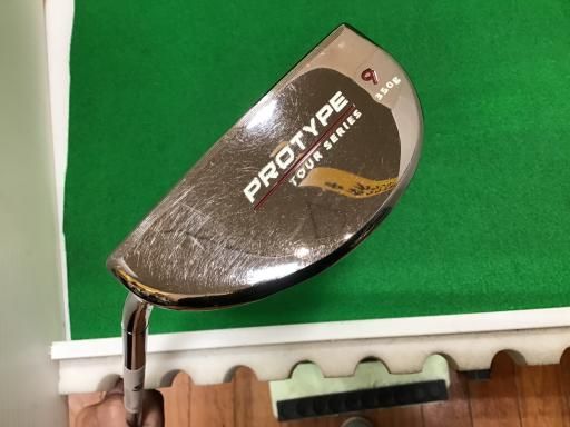 オデッセイ PROTYPE TOUR SERIES 9 34インチ レフティ パター PT スチール フレックスその他 メンズ 男性用 左利き レフティ 左用 Dランク ゴルフクラブ