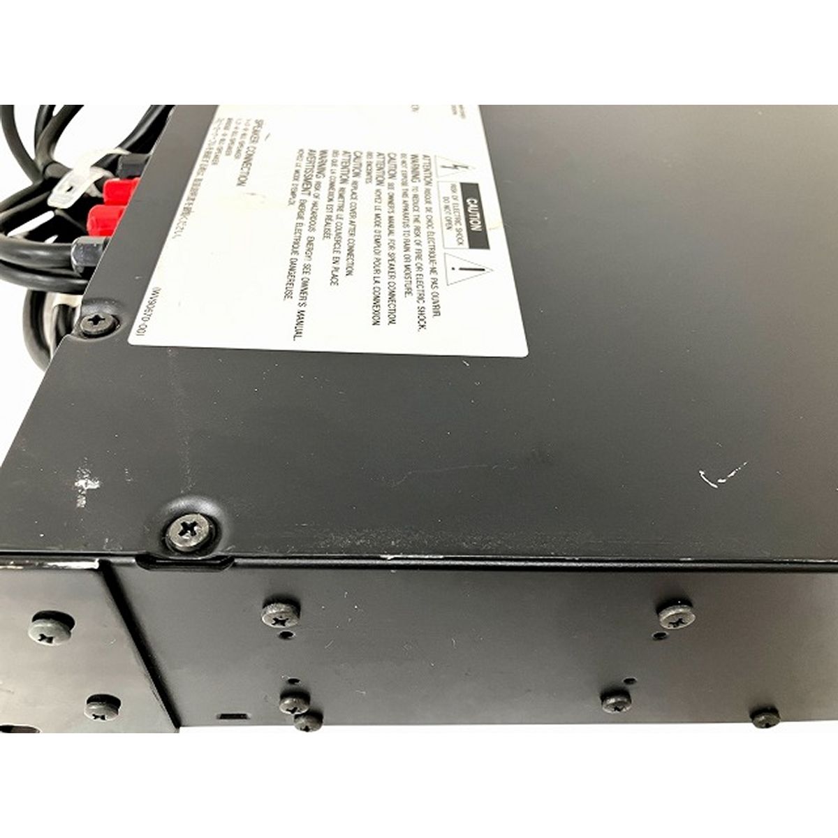 YAMAHA PC6501N ステレオパワーアンプ 業務用 2Uサイズ XLR入力