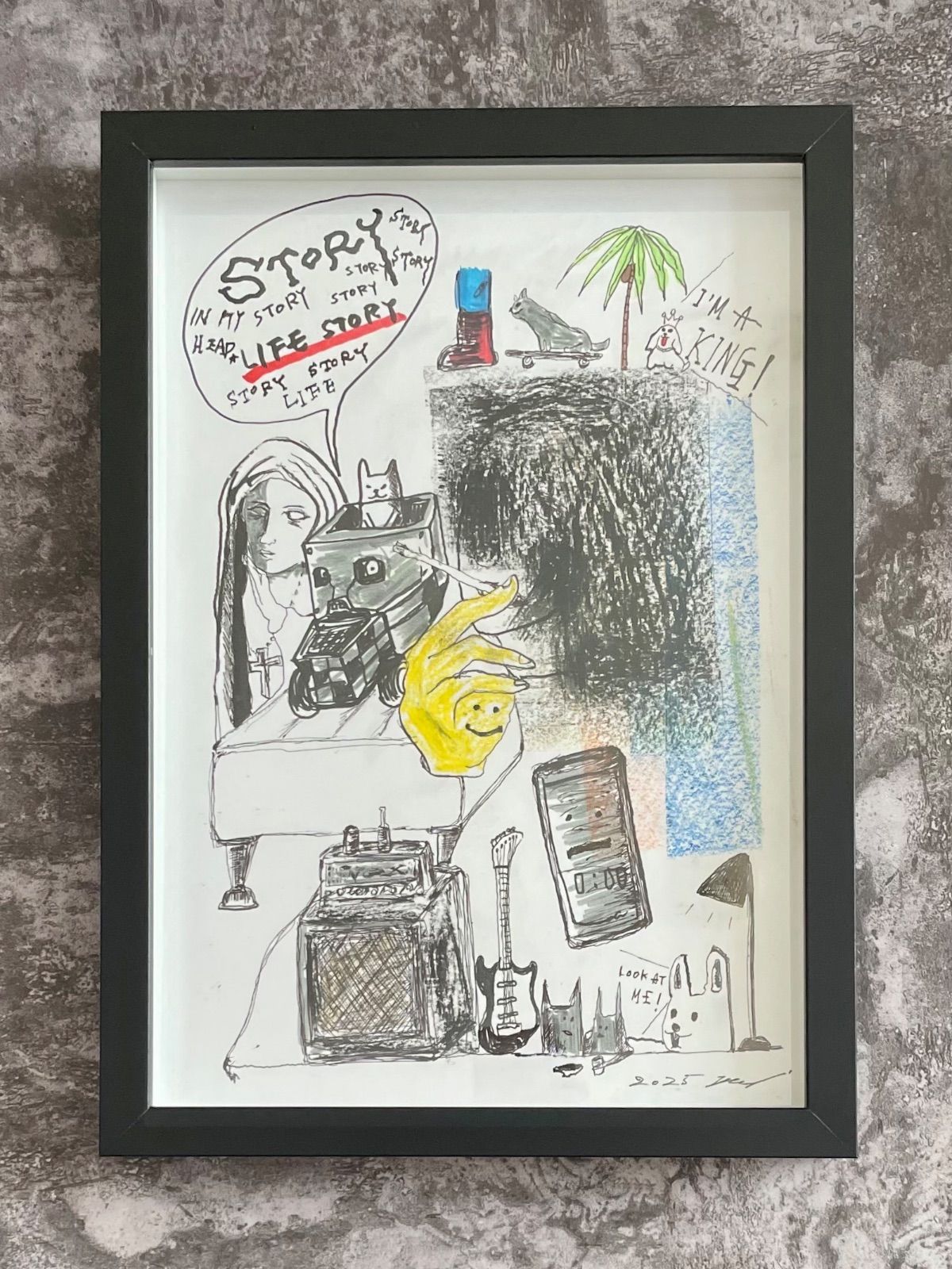 原画/抽象画/ポップアート/現代アート/ストリートアート STORY
