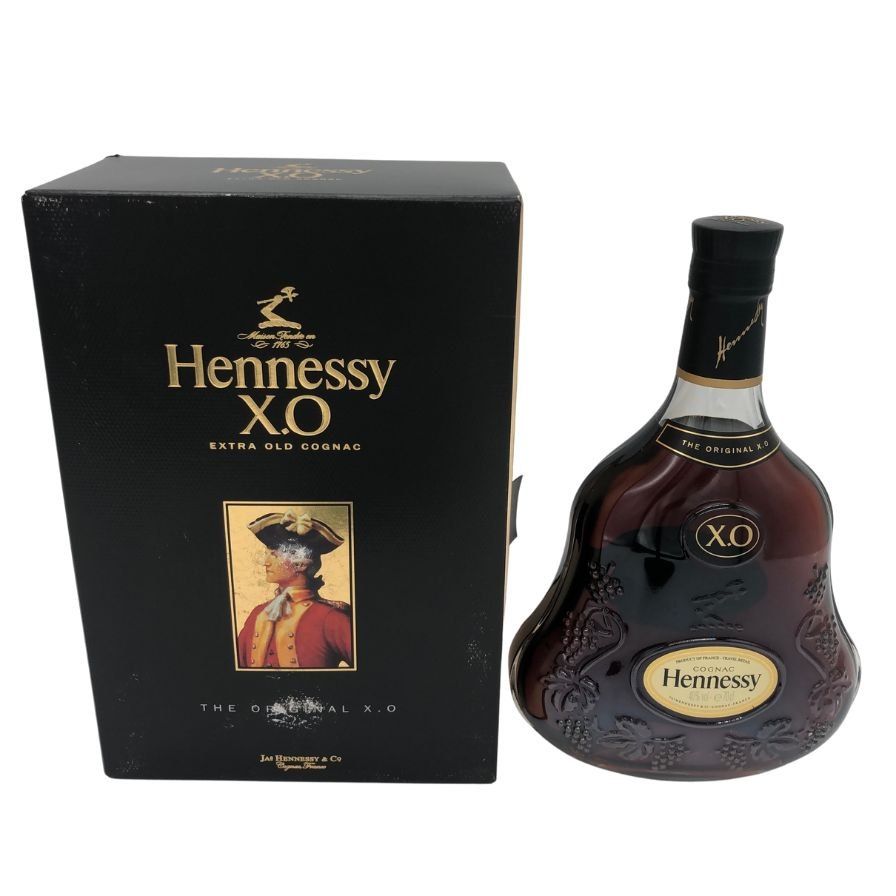 6点セット 食品・飲料・酒 ヘネシー Hennessy XO黒キャップ700ml