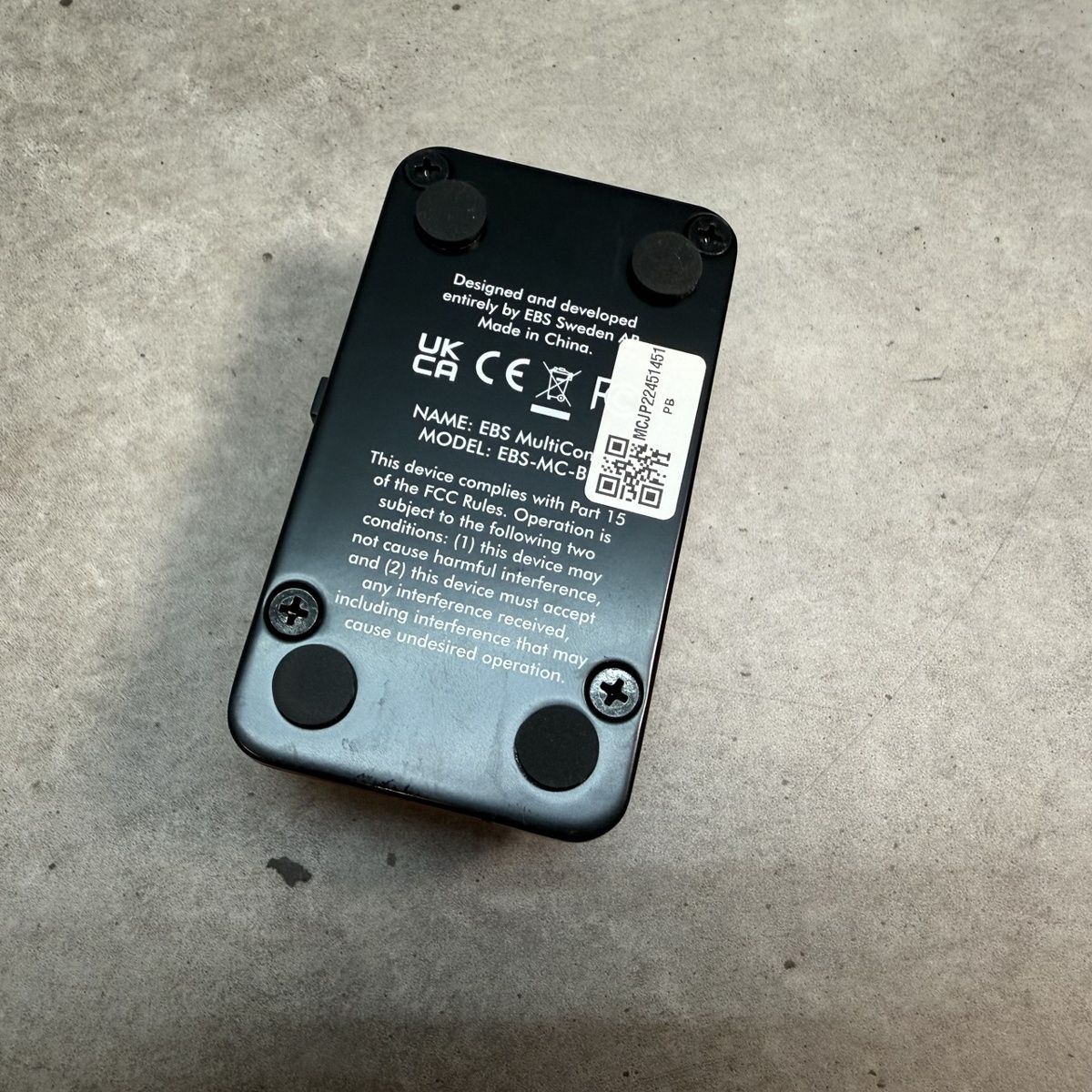 三重本店 楽器 EBS イービーエス エフェクター MULTI COMP VERMILION LIMITED EDITION !! 472