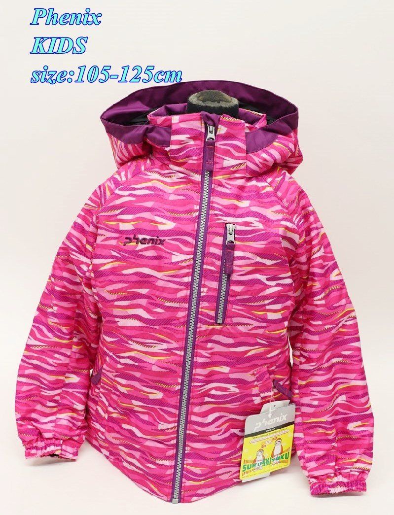 Phenix フェニックス ジュニア スキージャケット SUKUSUKU 105-125cm ピンク ES4H22P90 スポーツ R2509-158