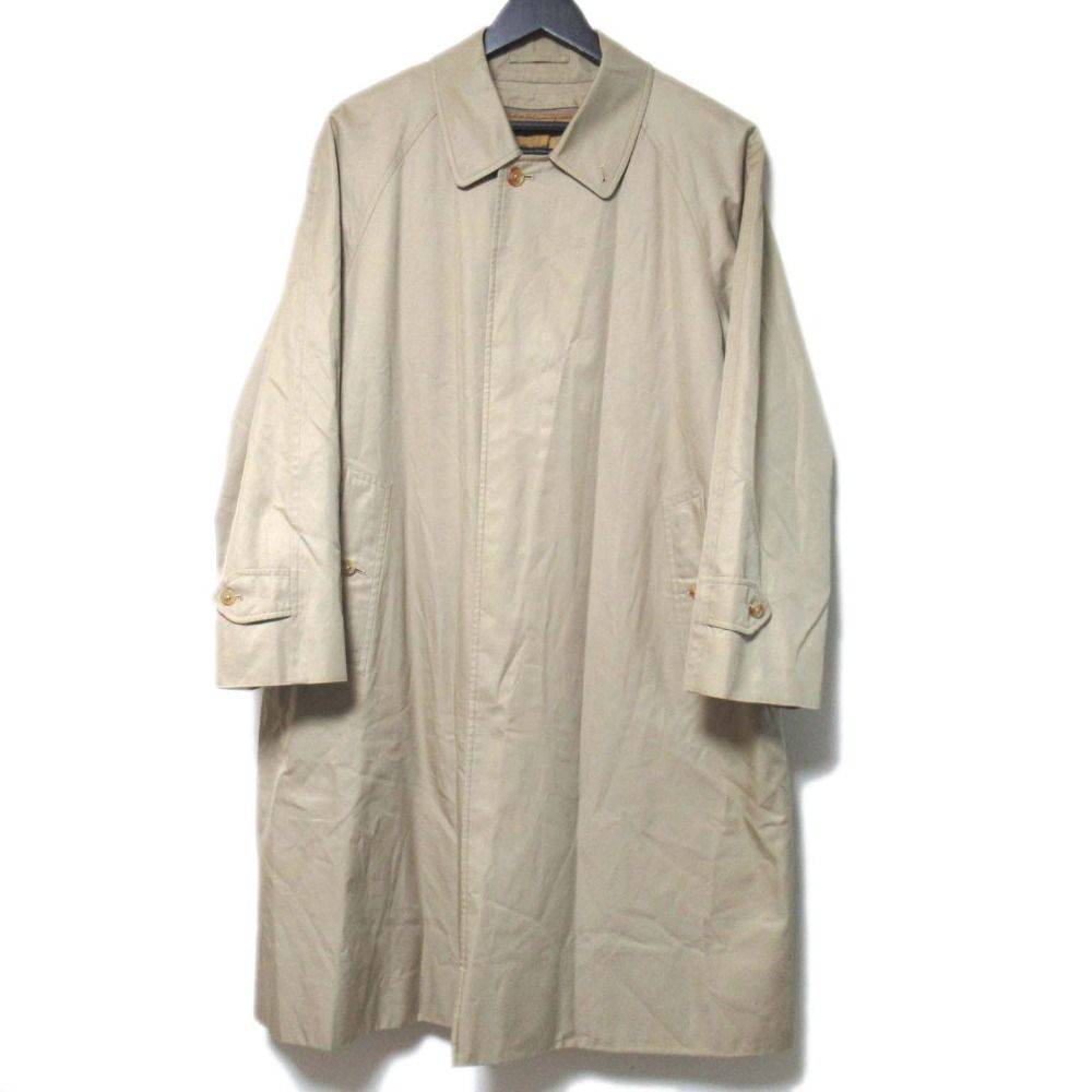 ノバチェック柄】 90s バーバリー ライナー付き ステンカラーコート 赤