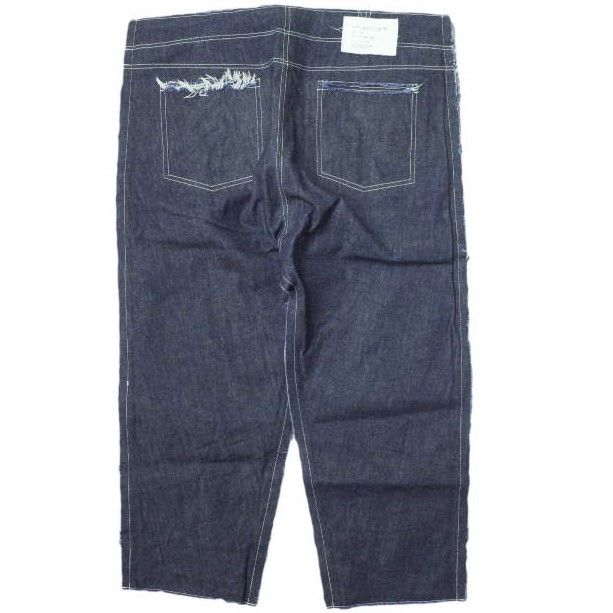 CAMIEL FORTGENS カミエル フォートヘンス FLAT JEANS カットオフ