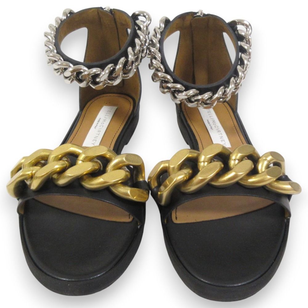 美品 STELLA McCARTNEY ステラマッカートニー FALABELLA チェーン装飾