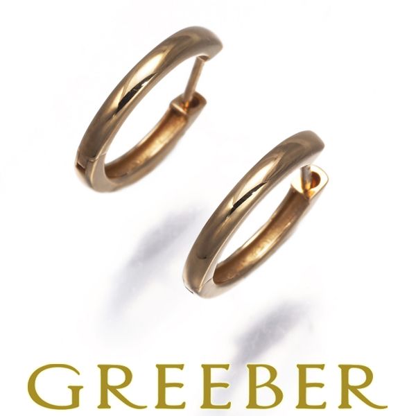 ココシュニック ピアス フープ K10YG 178593