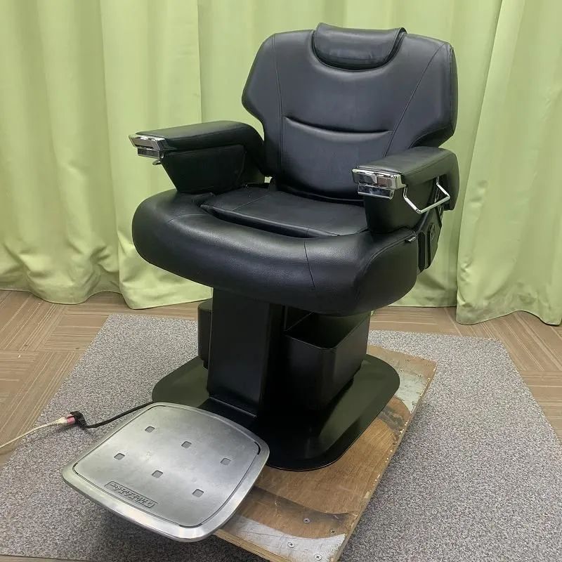 中古】タカラベルモント 理容椅子『LANCER(ランサー）』ハイ