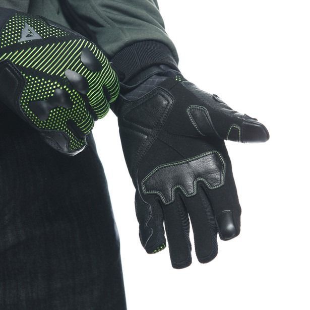 Dainese / ダイネーゼ Unruly Ergo-Tek Gloves Anthracite/Acid-Green