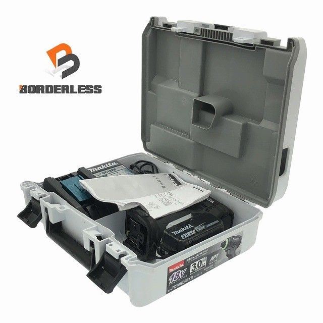 比較的 です makita マキタ 18V 充電式インパクトドライバ TD149D バッテリー 18V 3.0Ah 充電器 ケース付 電動工具 締め付け