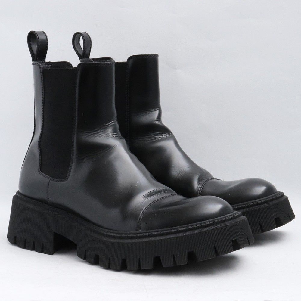 BALENCIAGA TRACTOR 20MM チェルシーブーツ サイズ42 ブラック - メルカリ