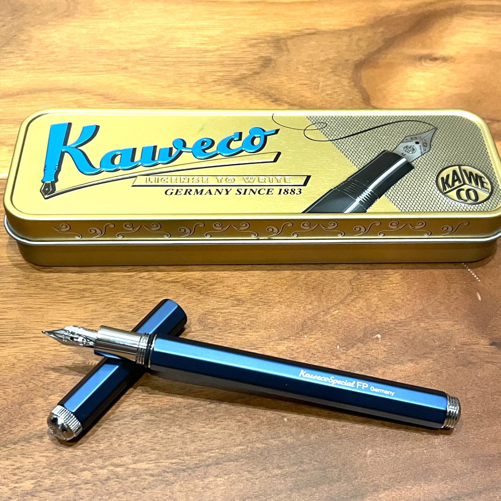 カヴェコ Kaweco スペシャル ブルー エディション 限定 万年筆 - メルカリ