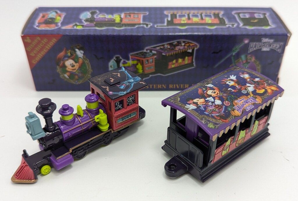 ディズニーリゾート　トミカ　ウエスタンリバー鉄道　2024 ハロウィン ディズニービークル 5個 ウエスタンリバー鉄道 ハロウィン2024