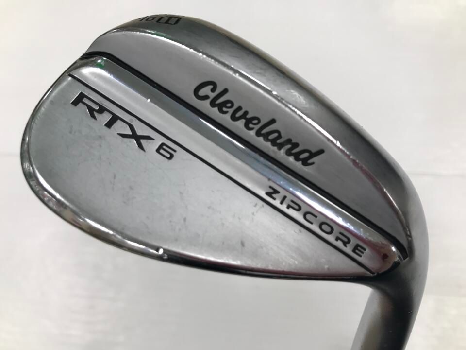 【即納】RTX 6 ZIPCORE ツアーサテン | 58 | WEDGE | ＮＳプロ MODUS 3125 | 中古 | ウェッジ | クリーブランド