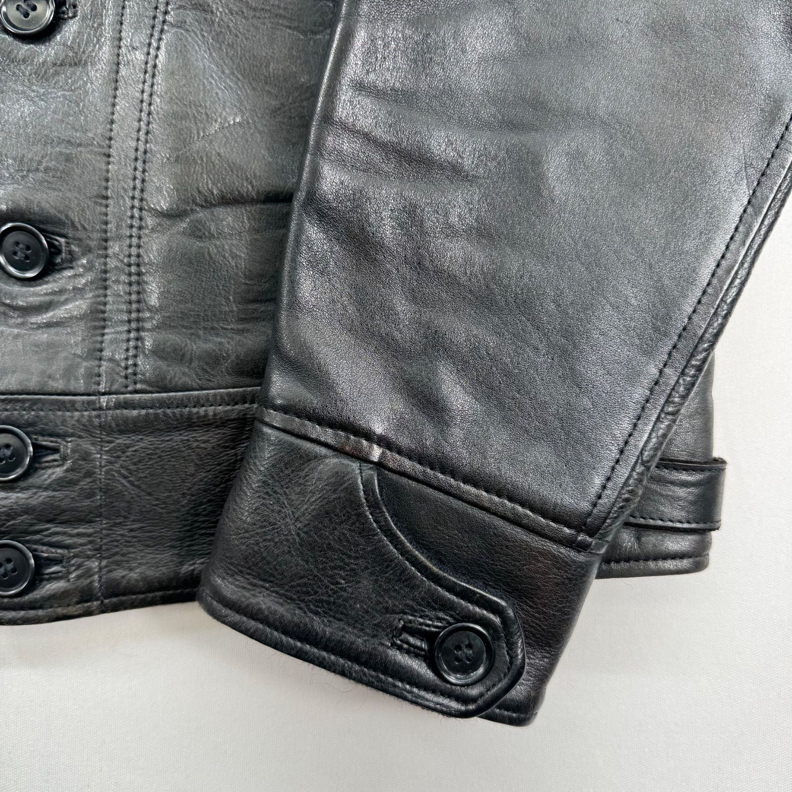 TENDERLOIN テンダーロイン T-HIDE S ショールカラー 茶芯 ホース