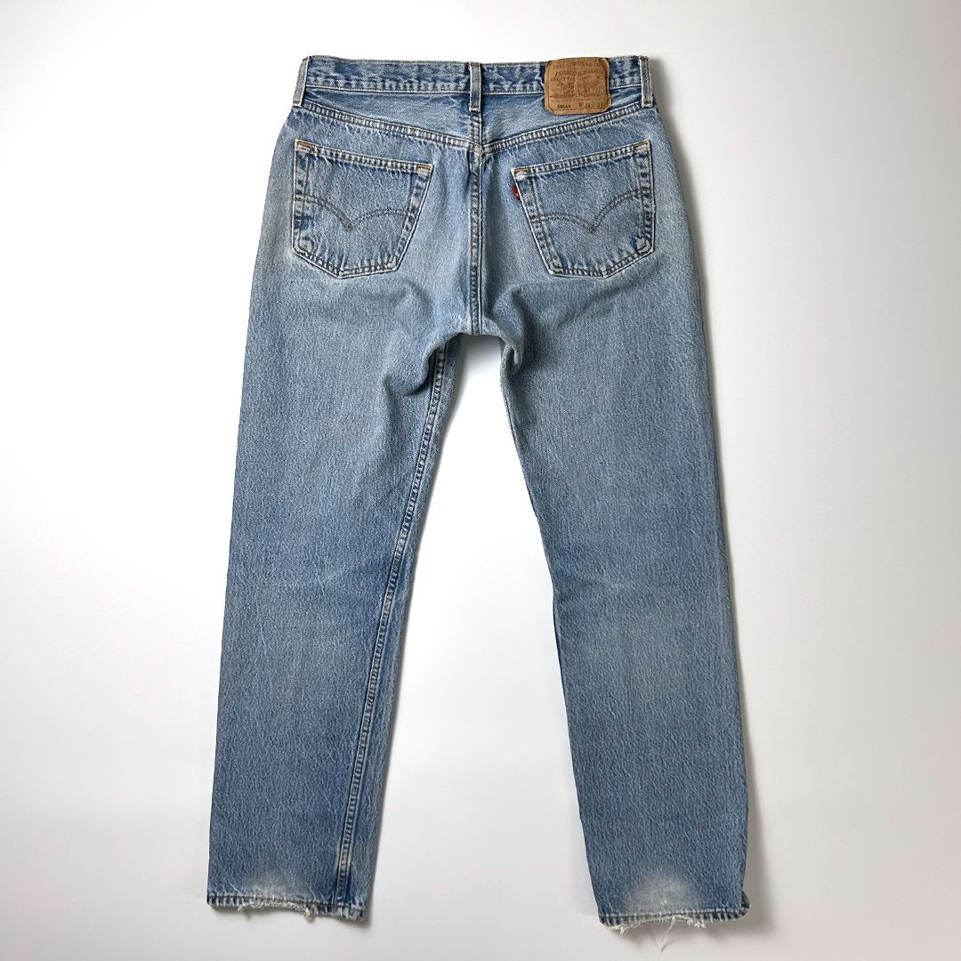 LEVI'S 501XX デニムパンツ W34 L30 USA リーバイス501xx Levis W34 ブルーデニム 90s USA製 青 | fuufu