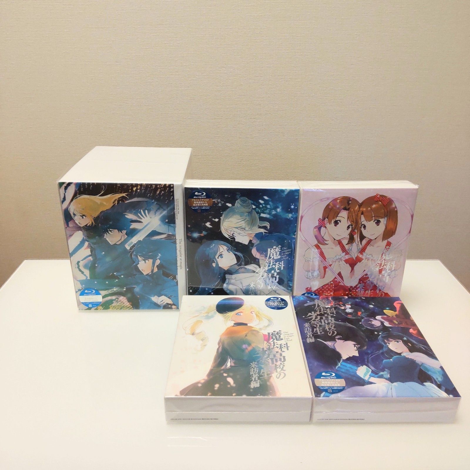 魔法科高校の優等生 DVD 全5巻 全巻セット