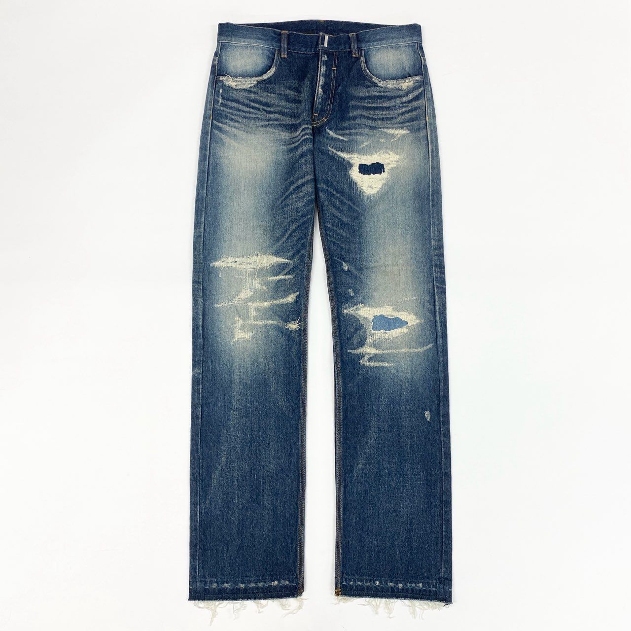 8h4【未使用】GIVENCHY ジバンシー 2023AW ダメージジーンズ ダメージ 
