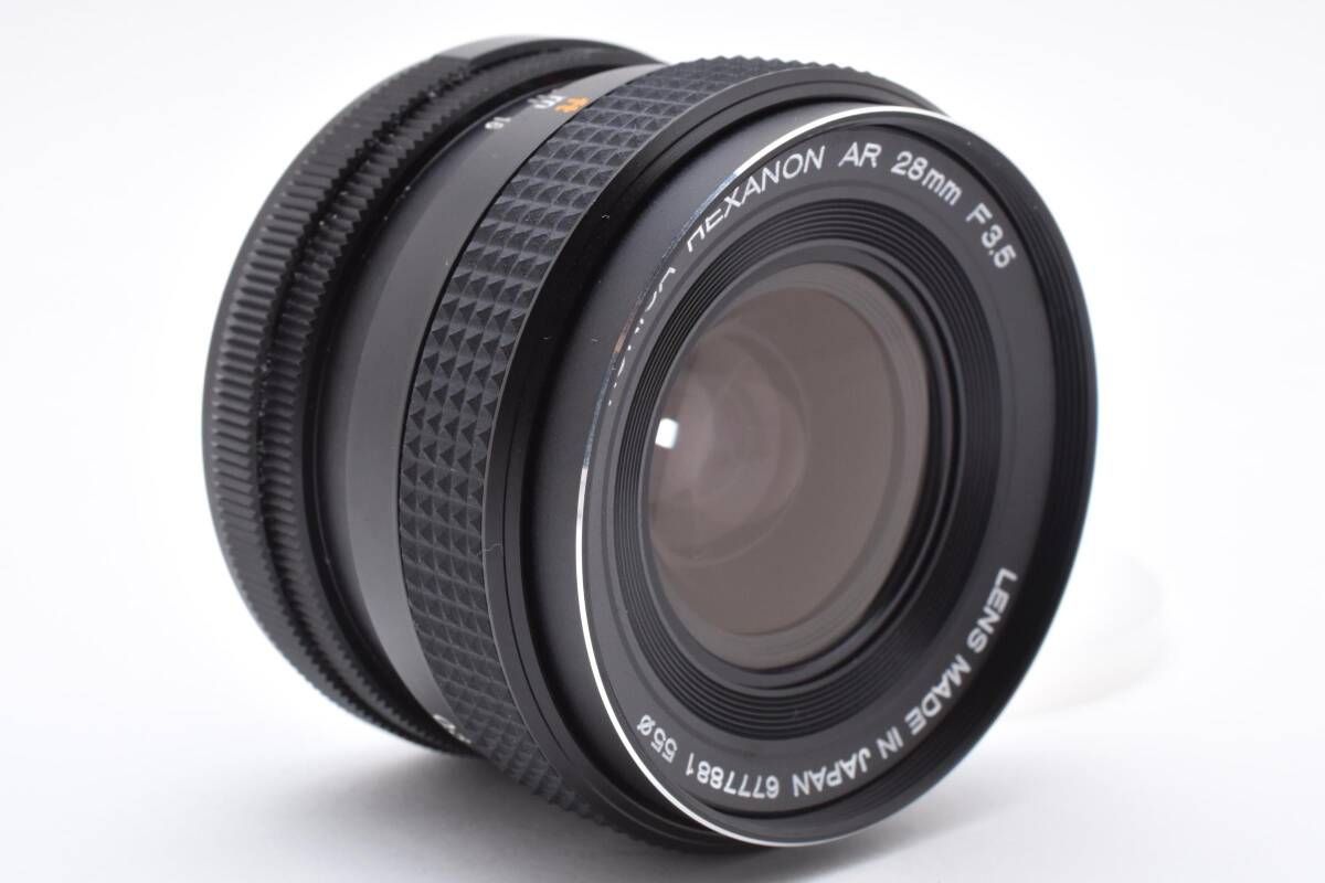 ☆希少 / 極上品☆ コニカ KONICA HEXANON AR 28mm F3.5 単焦点【金属