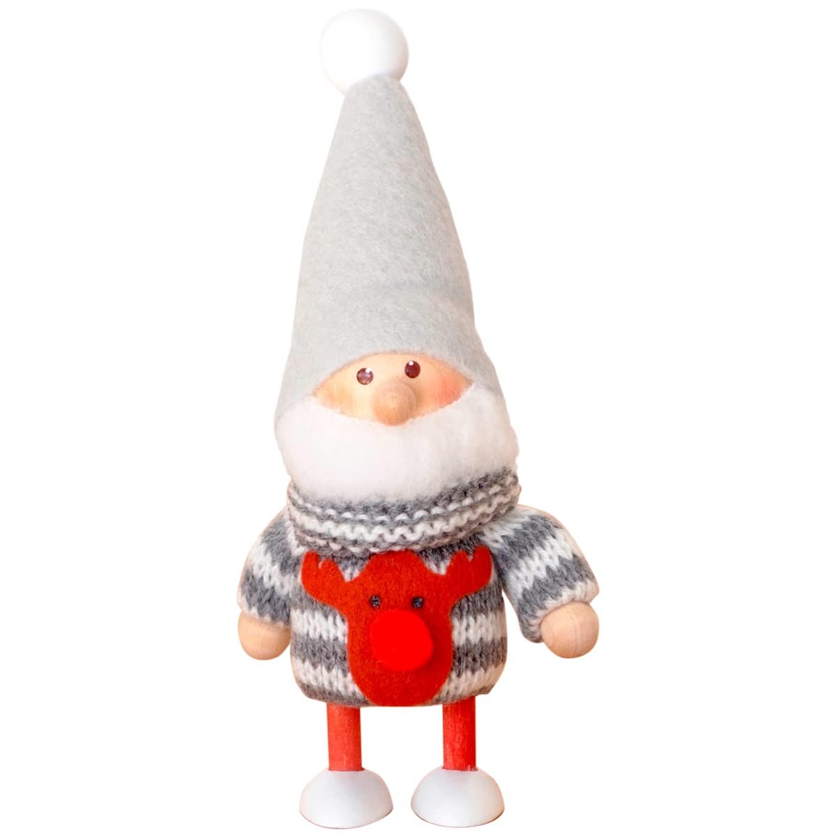 NORDIKA nisse ノルディカ ニッセ クリスマス 木製人形 ニットセーターサンタ トナカイ | NRD120606