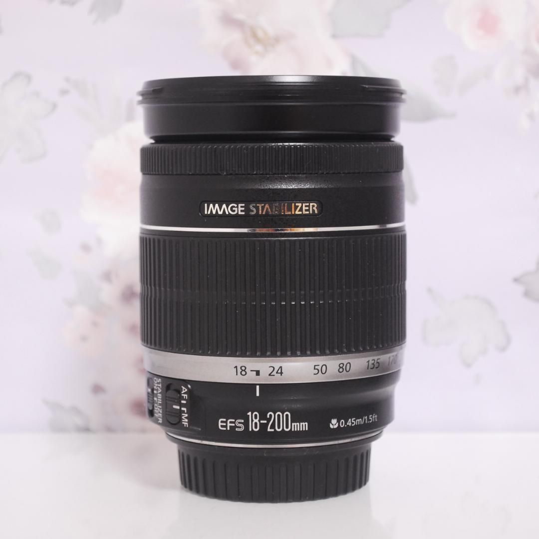 近距離～望遠までカバーする万能レンズ☆キヤノンEF-S 18-200mm IS♡ 近距離～望遠までカバーする万能レンズ☆キヤノンEF-S 18-200mm IS♡