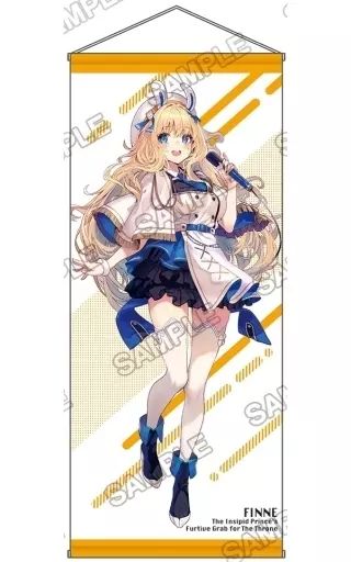 【】タペストリー フィーネ・フォン・クライネルト 描き下ろし等身大タペストリー 「最強出涸らし皇子の暗躍帝位争い」