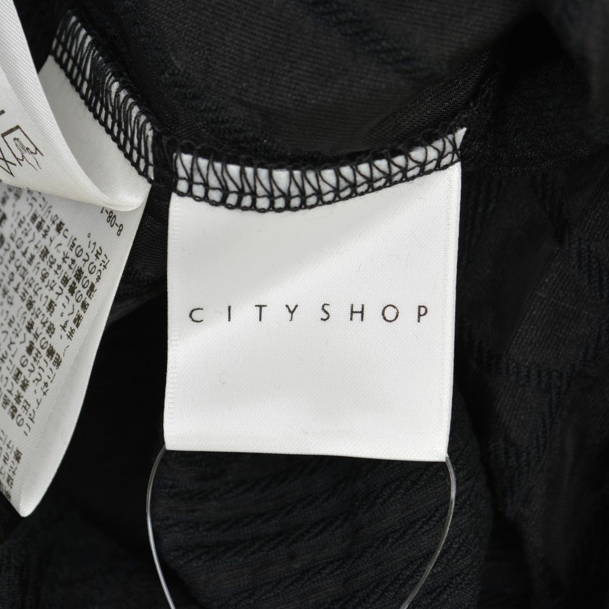 CITYSHOP】23AW 23050042201030 THROUGH JQ スルージョーゼットシャツ 