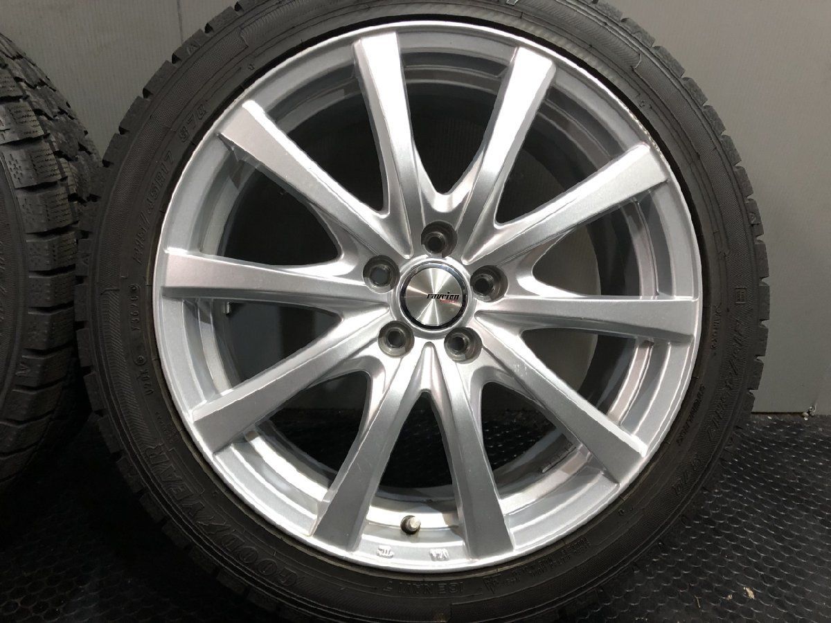 GOODYEAR ICENAVI7 215/45R17】スタッドレス【ravrion RS01 17インチ 