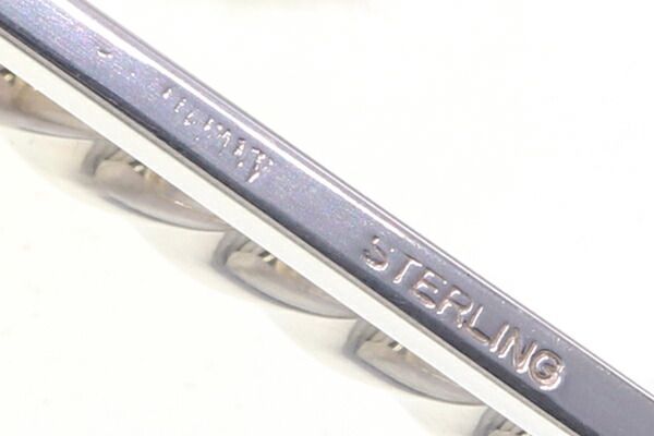 ティファニー ツイスト ナロー チェーン ネクタイピン Ag925 タイバー