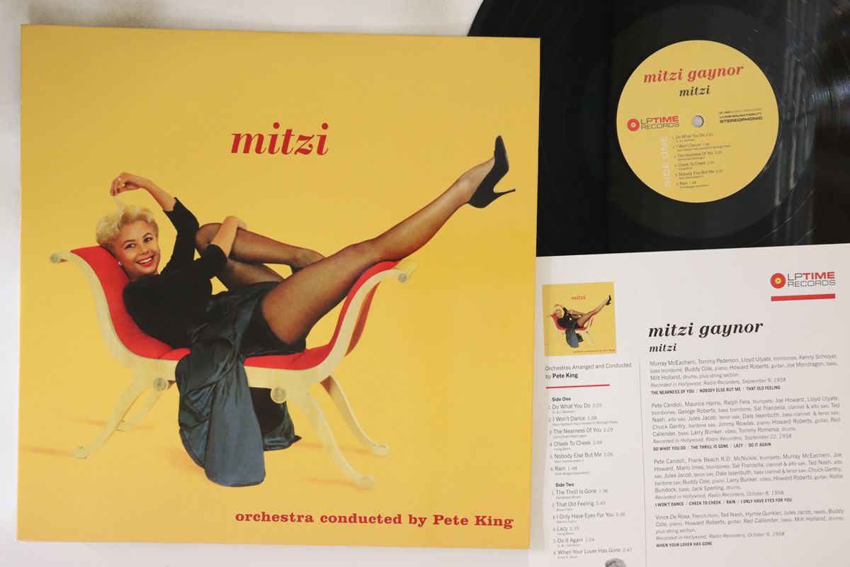 LP Mitzi Gaynor Mitzi LP1055 LPTIME RECORDS /00260