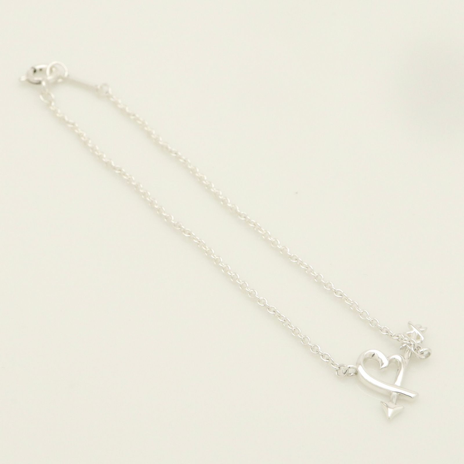 美品】ティファニー TIFFANY&Co. ラビング ハート アロー